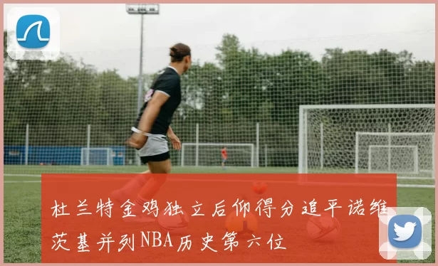 杜兰特金鸡独立后仰得分追平诺维茨基并列NBA历史第六位